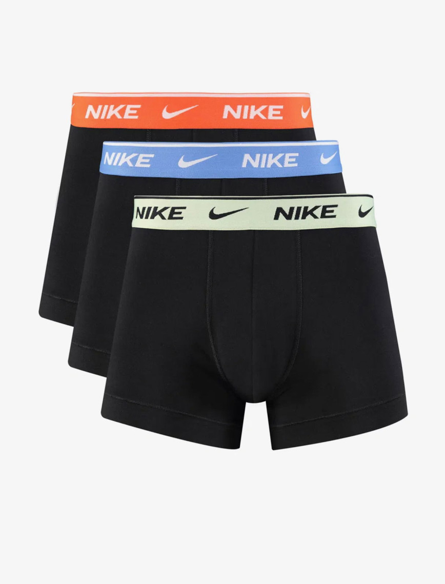 Nike Trunk 3'lü Erkek Siyah Boxer Nike Trunk 3'lü Erkek Siyah Boxer