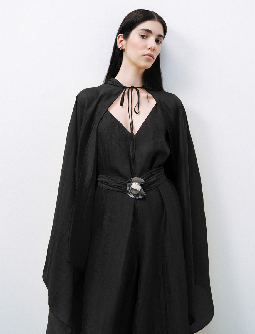 Metal Aksesuarlı Tulum