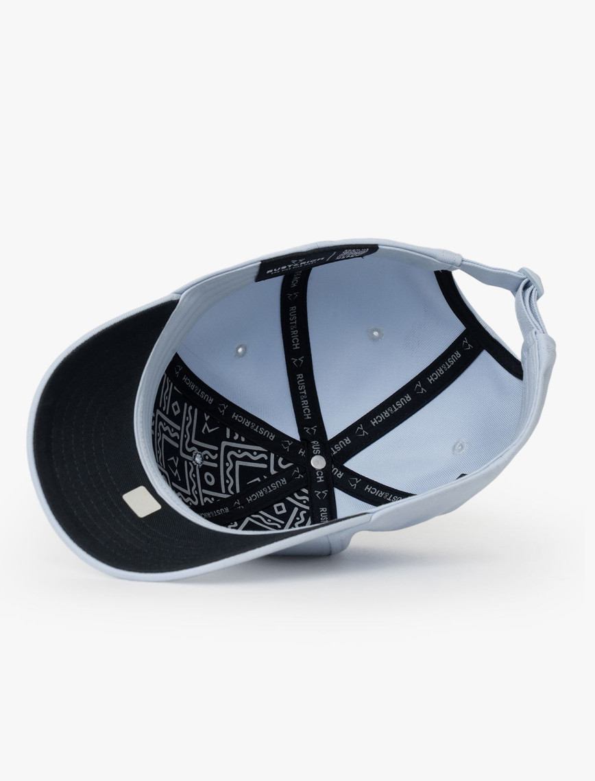 RustandRich Kadın Erkek Bebe Mavi Baseball Şapka-Timeless Collection-Basic RustandRich Kadın Erkek Bebe Mavi Baseball Şapka-Timeless Collection-Basic