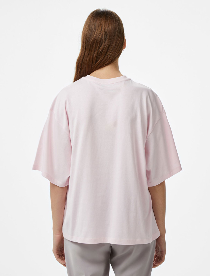 Les Benjamins Essentials Kadın Pembe T-Shirt Les Benjamins Essentials Kadın Pembe T-Shirt