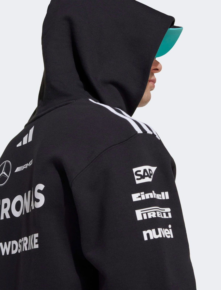adidas Mercedes Amg Petronas Formula One Team Erkek Siyah Motorsport Sweatshirt adidas Mercedes Amg Petronas Formula One Team Erkek Siyah Motorsport Sweatshirt