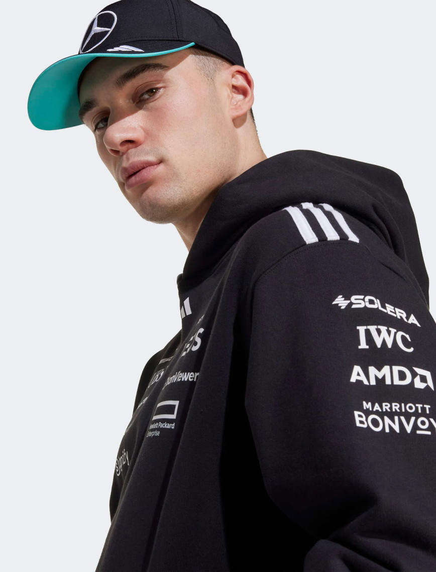 adidas Mercedes Amg Petronas Formula One Team Erkek Siyah Motorsport Sweatshirt adidas Mercedes Amg Petronas Formula One Team Erkek Siyah Motorsport Sweatshirt