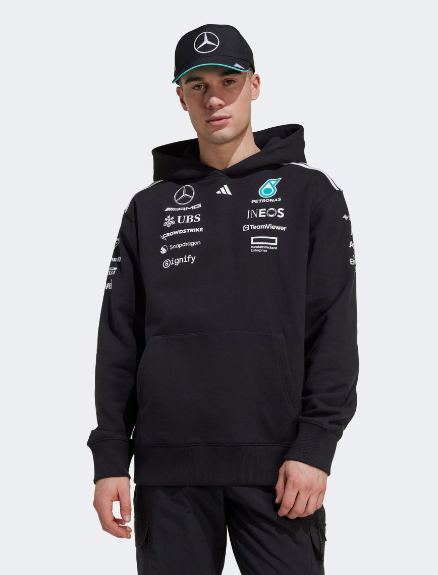 adidas Mercedes Amg Petronas Formula One Team Erkek Siyah Motorsport Sweatshirt adidas Mercedes Amg Petronas Formula One Team Erkek Siyah Motorsport Sweatshirt