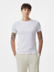 Guess Classic Erkek Beyaz T-Shirt Guess Classic Erkek Beyaz T-Shirt
