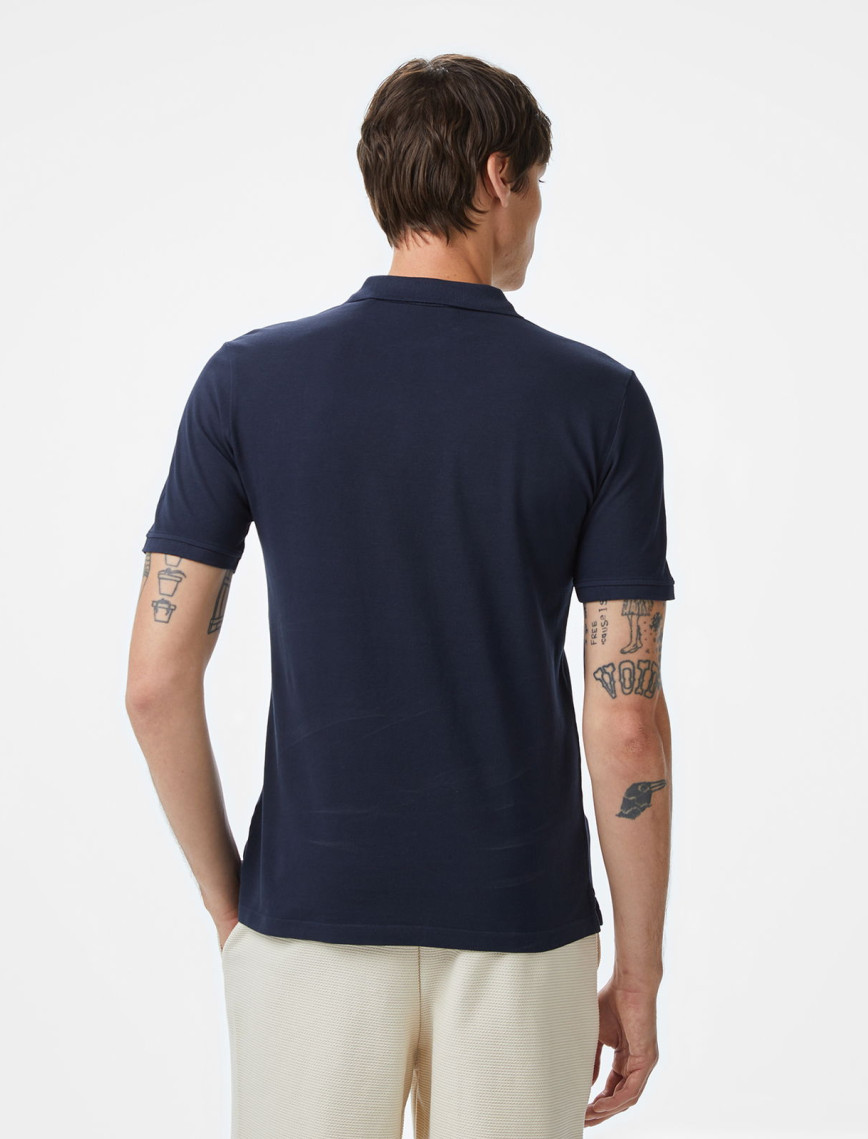 Guess Erkek Lacivert Polo Guess Erkek Lacivert Polo