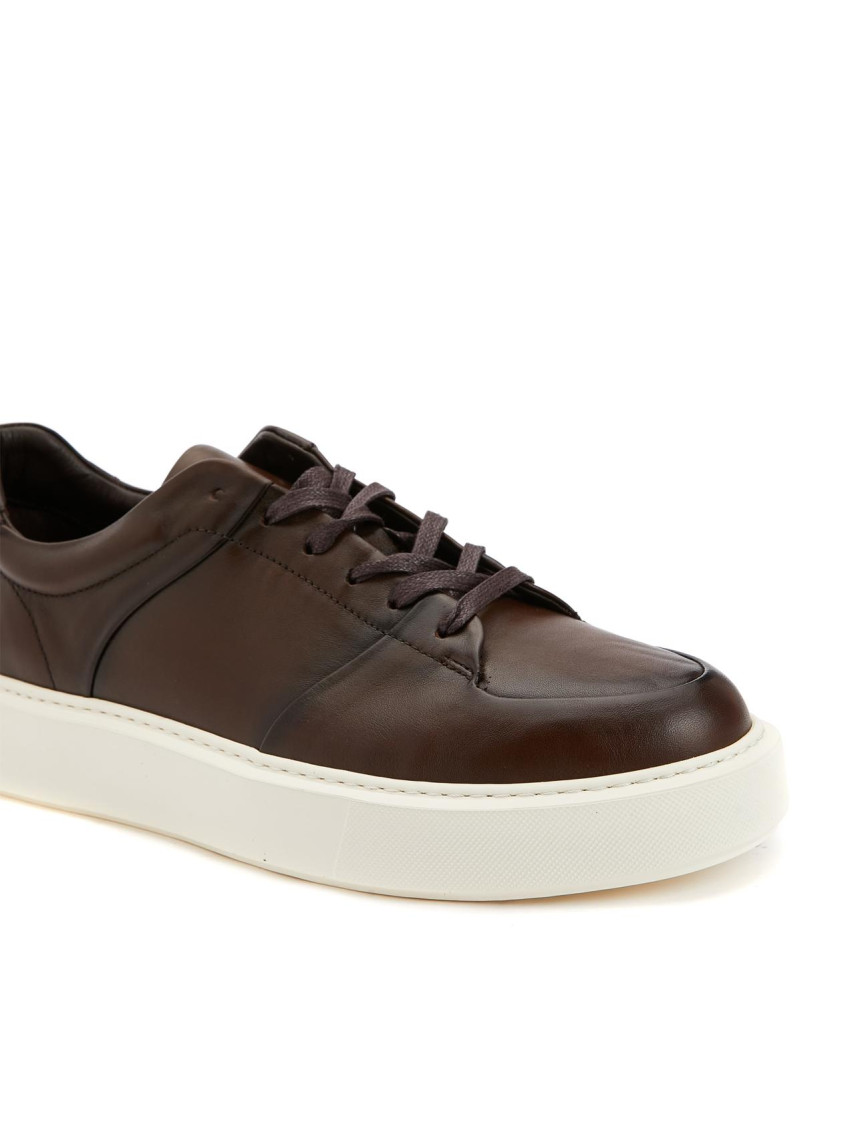 Network Erkek KahverengiDeri Sneaker Network Erkek KahverengiDeri Sneaker