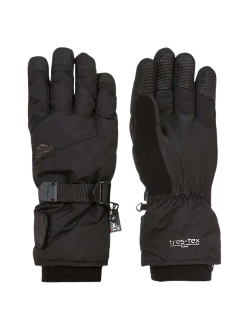 Trespass Ergon II - Adult Gloves Unisex Siyah Eldiven Trespass Ergon II - Adult Gloves Unisex Siyah Eldiven