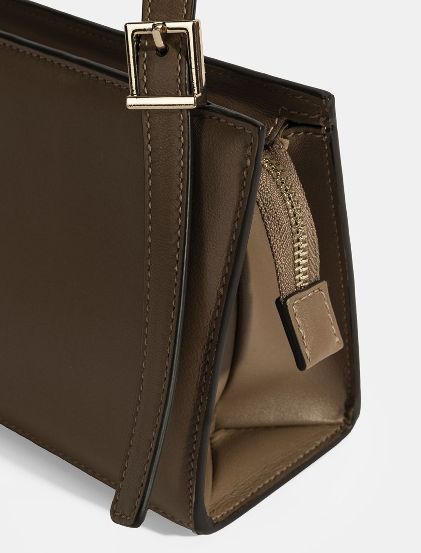 Kadın Kahve Deri Omuz Çantası Kadın Kahve Deri Omuz Çantası