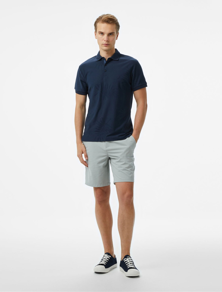 Nautica Erkek Lacivert Classic Fit Desenli Polo Nautica Erkek Lacivert Classic Fit Desenli Polo