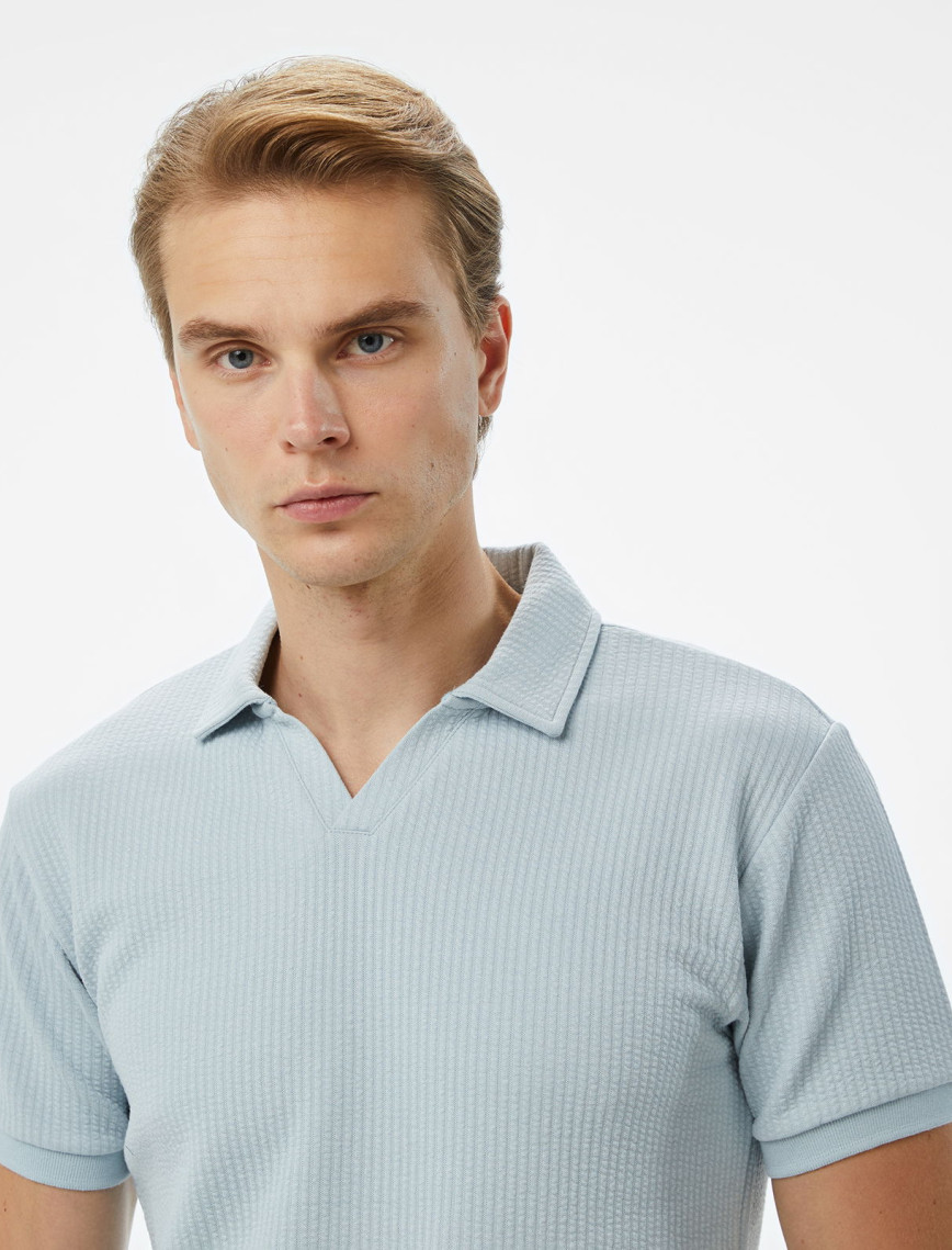 Nautica Erkek Mavi Classic Fit Polo