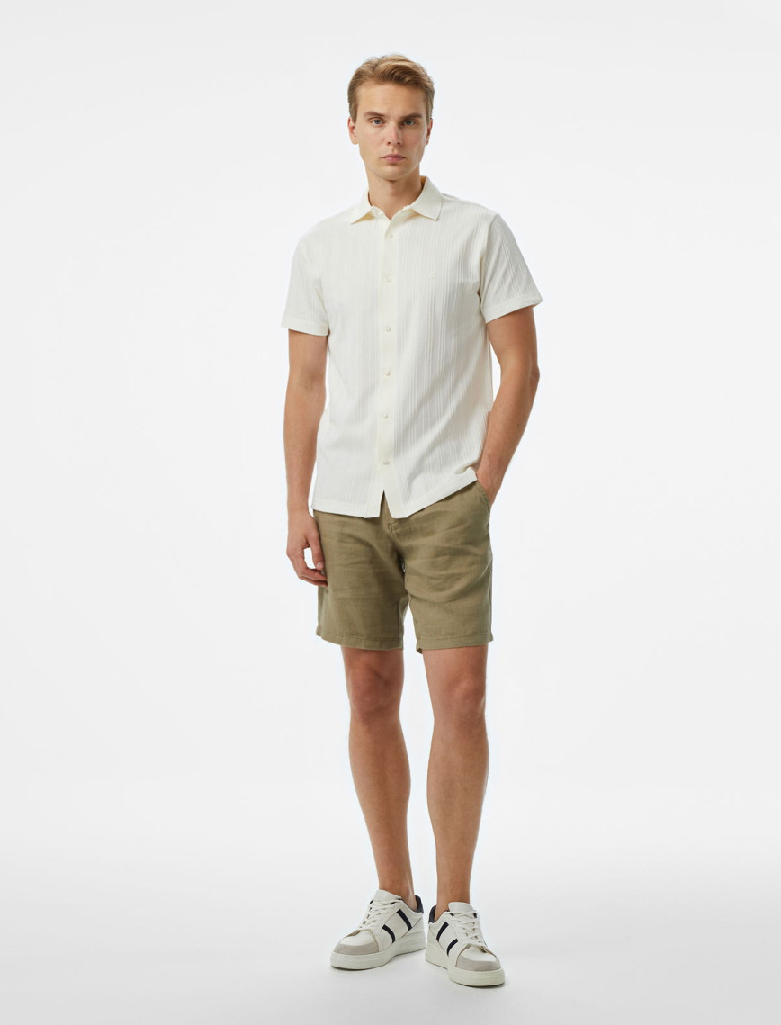 Nautica Erkek Ekru Classic Fit Polo Nautica Erkek Ekru Classic Fit Polo