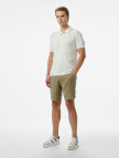 Nautica Erkek Ekru Classic Fit Polo