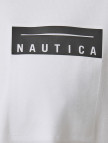Nautica Erkek Beyaz Regular Fit Baskılı T-Shirt Nautica Erkek Beyaz Regular Fit Baskılı T-Shirt