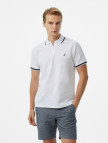 Nautica Erkek Beyaz Classic Fit Polo Yaka T-Shirt Nautica Erkek Beyaz Classic Fit Polo Yaka T-Shirt