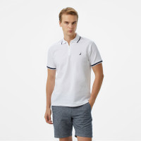 Nautica Erkek Beyaz Classic Fit Polo Yaka T-Shirt Nautica Erkek Beyaz Classic Fit Polo Yaka T-Shirt