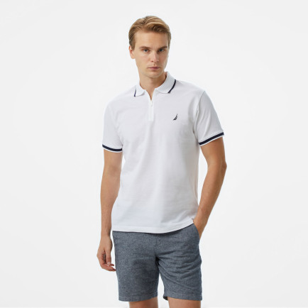 Nautica Erkek Beyaz Classic Fit Polo Yaka T-Shirt Nautica Erkek Beyaz Classic Fit Polo Yaka T-Shirt
