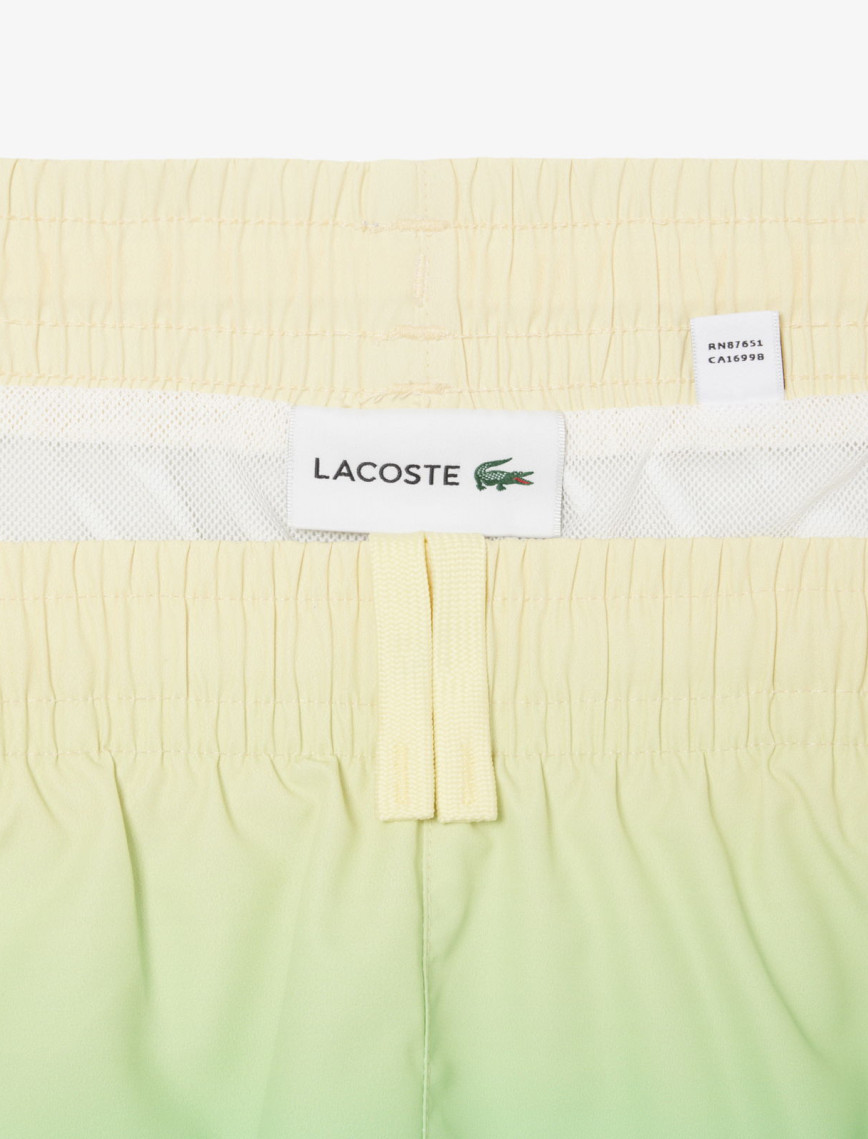 Lacoste Erkek Renk Bloklu Yeşil Mayo Şort Lacoste Erkek Renk Bloklu Yeşil Mayo Şort