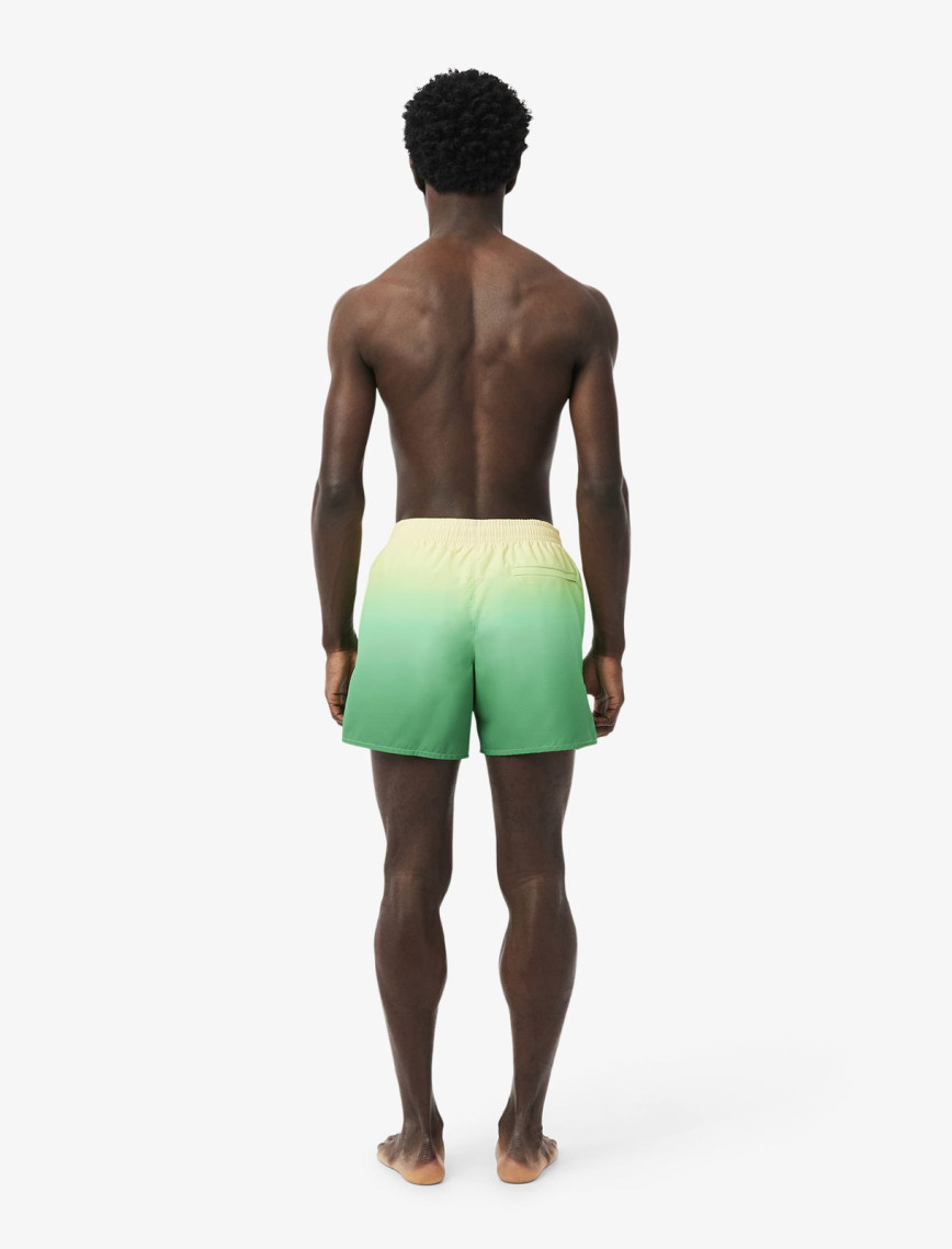 Lacoste Erkek Renk Bloklu Yeşil Mayo Şort Lacoste Erkek Renk Bloklu Yeşil Mayo Şort