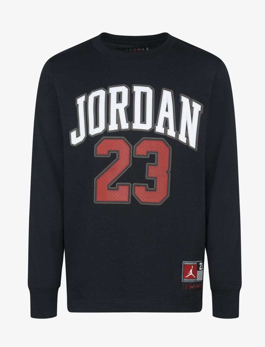 Jordan Practice Flight Çocuk Siyah Sweatshirt Jordan Practice Flight Çocuk Siyah Sweatshirt