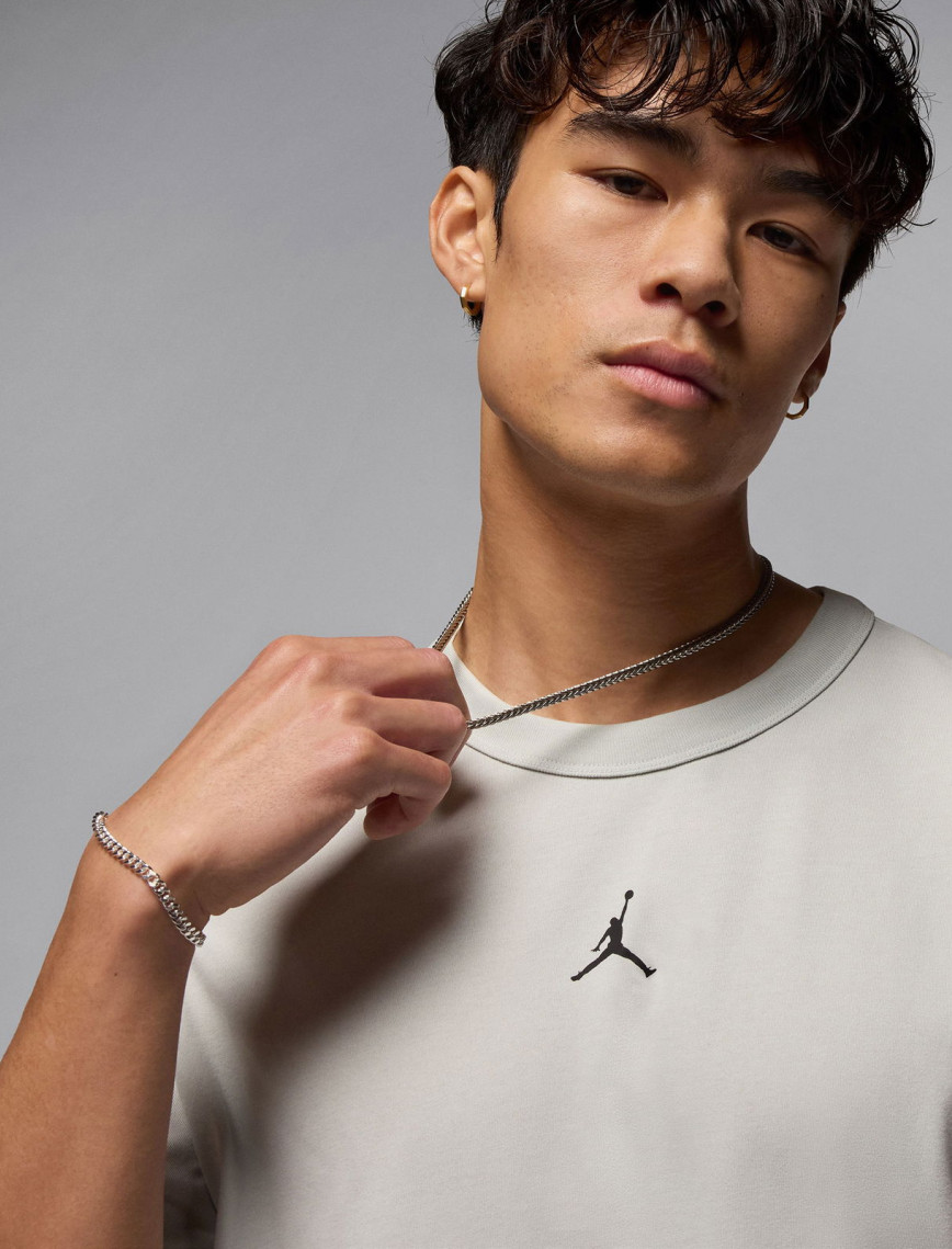 Jordan Sport Dri-Fit Erkek Gri T-Shirt