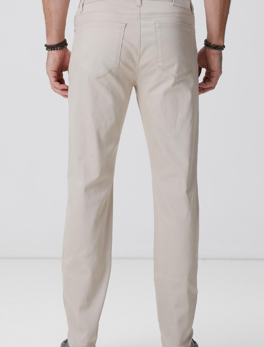 Network Erkek Bej Casual Pantolon