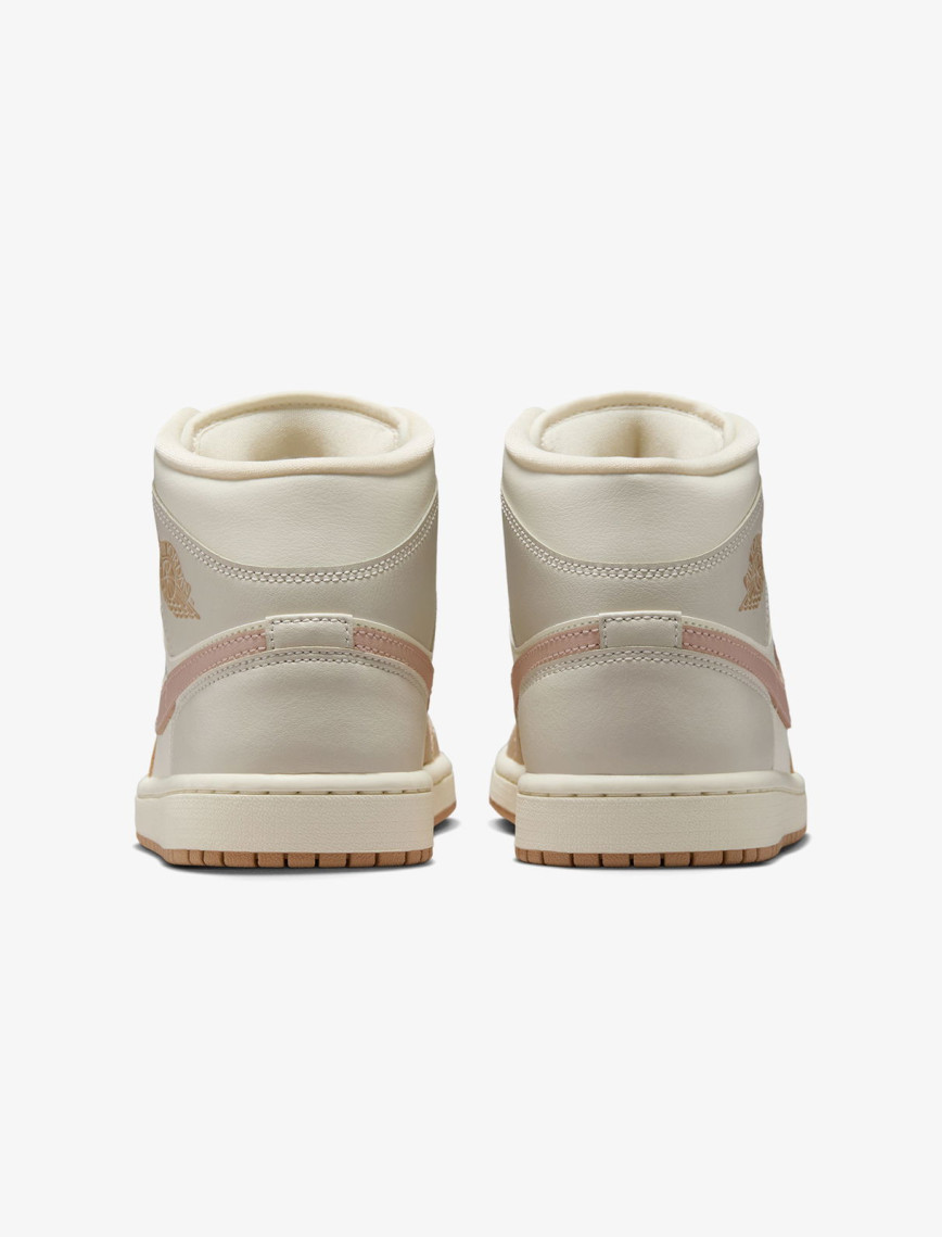 Jordan Air 1 Mid Kadın Bej Spor Ayakkabı Jordan Air 1 Mid Kadın Bej Spor Ayakkabı