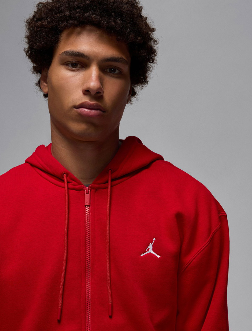 Jordan Brooklyn Fleece Erkek Kırmızı Sweatshirt