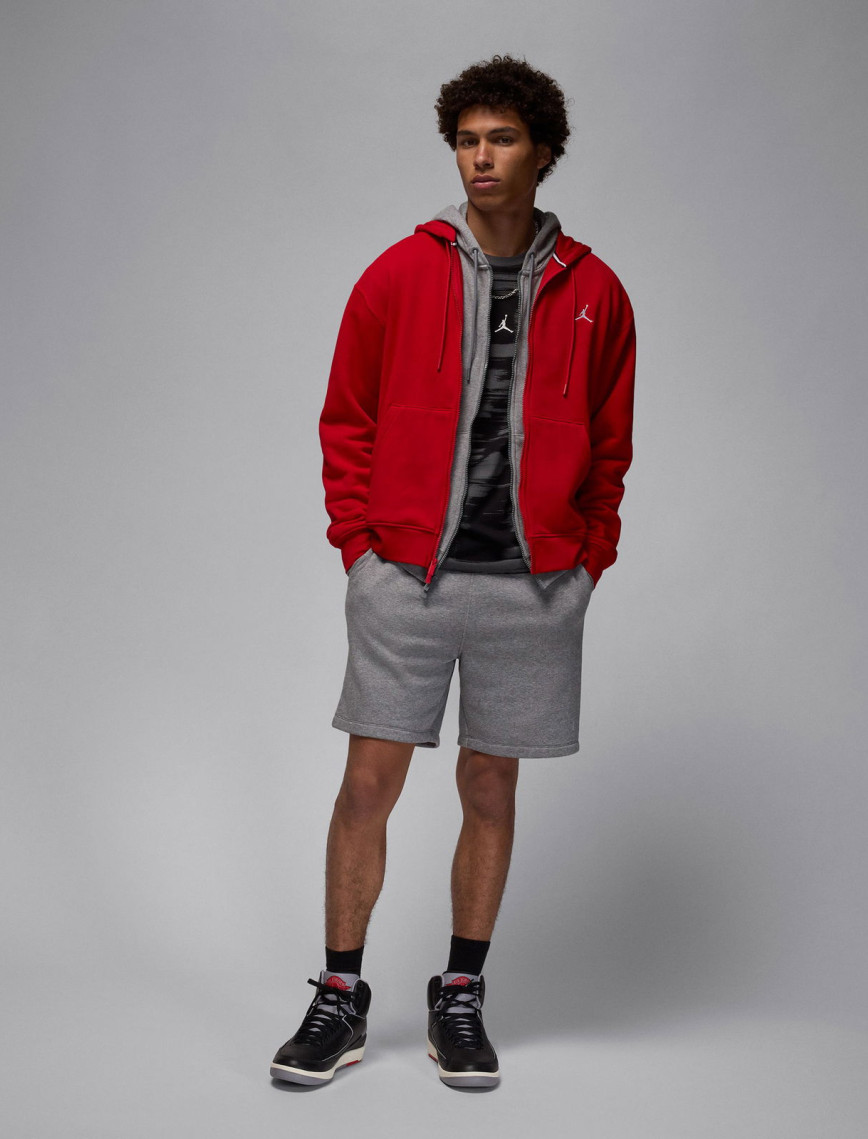 Jordan Brooklyn Fleece Erkek Kırmızı Sweatshirt