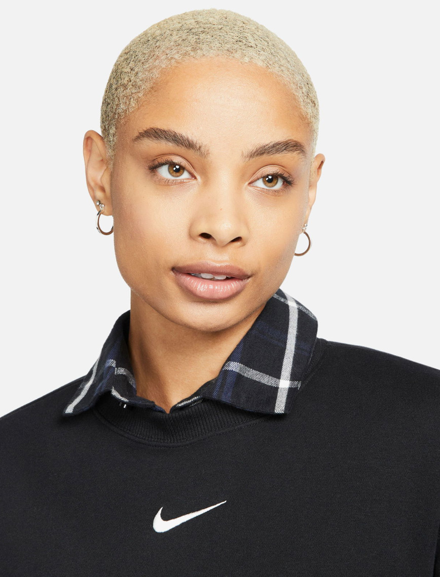 Nike Sportswear Phoenix Fleece Kadın Siyah Sweatshirt Nike Sportswear Phoenix Fleece Kadın Siyah Sweatshirt