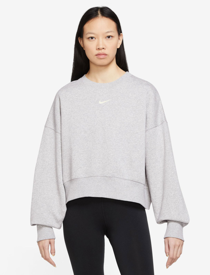 Nike Sportswear Phoenix Fleece Oversize Crew Kadın Gri Sweatshirt Nike Sportswear Phoenix Fleece Oversize Crew Kadın Gri Sweatshirt