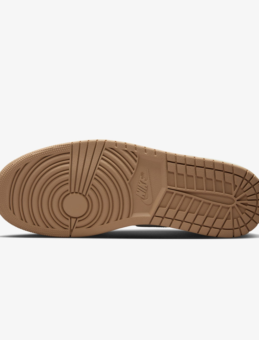 Jordan Air 1 Low Erkek Krem Rengi Spor Ayakkabı