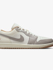 Jordan Air 1 Low Erkek Krem Rengi Spor Ayakkabı