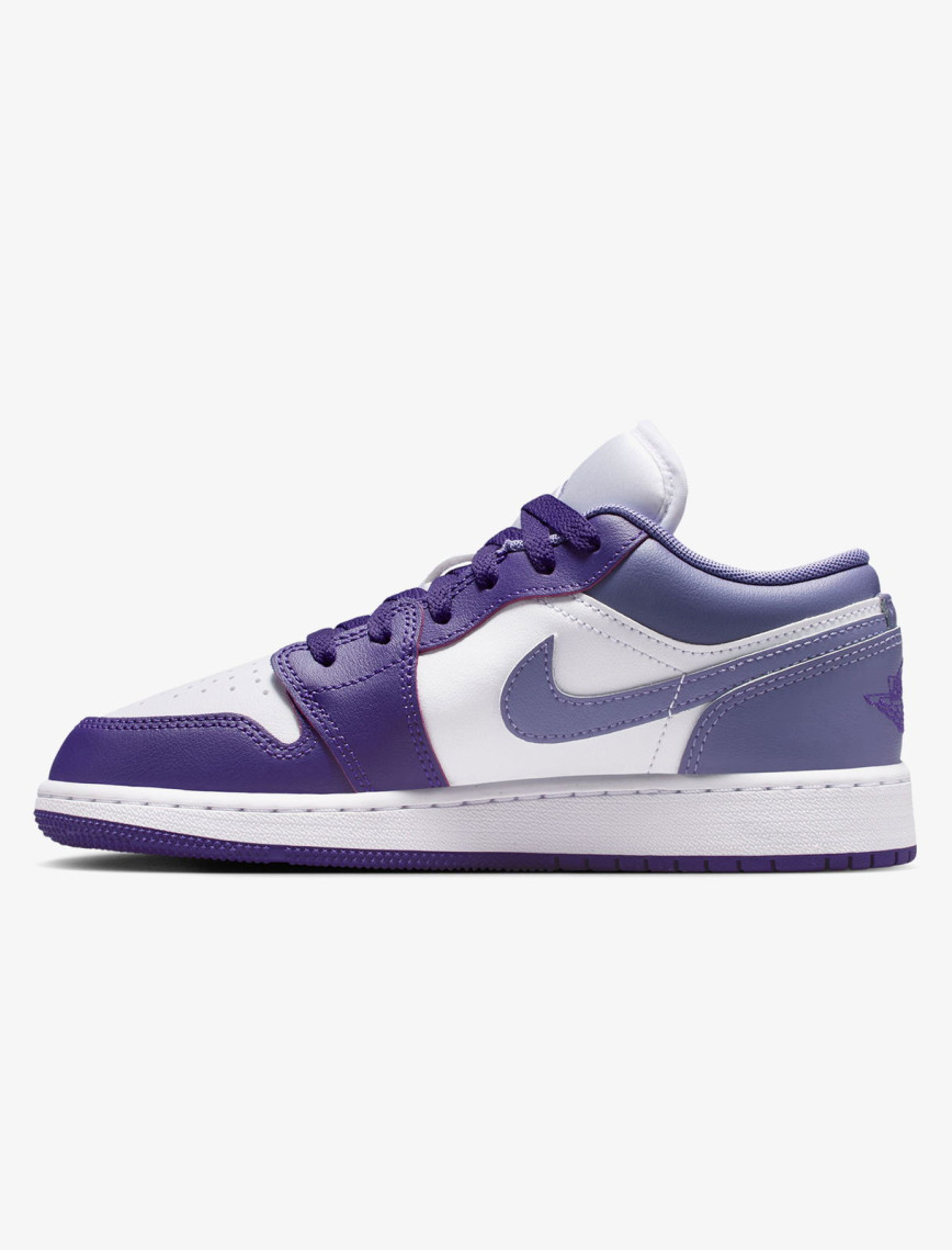 Jordan Air 1 Low Genç Çocuk Mor Spor Ayakkabı Jordan Air 1 Low Genç Çocuk Mor Spor Ayakkabı