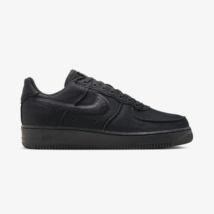 Nike Air Force 1 Low Canvas Erkek Siyah Spor Ayakkabı Nike Air Force 1 Low Canvas Erkek Siyah Spor Ayakkabı