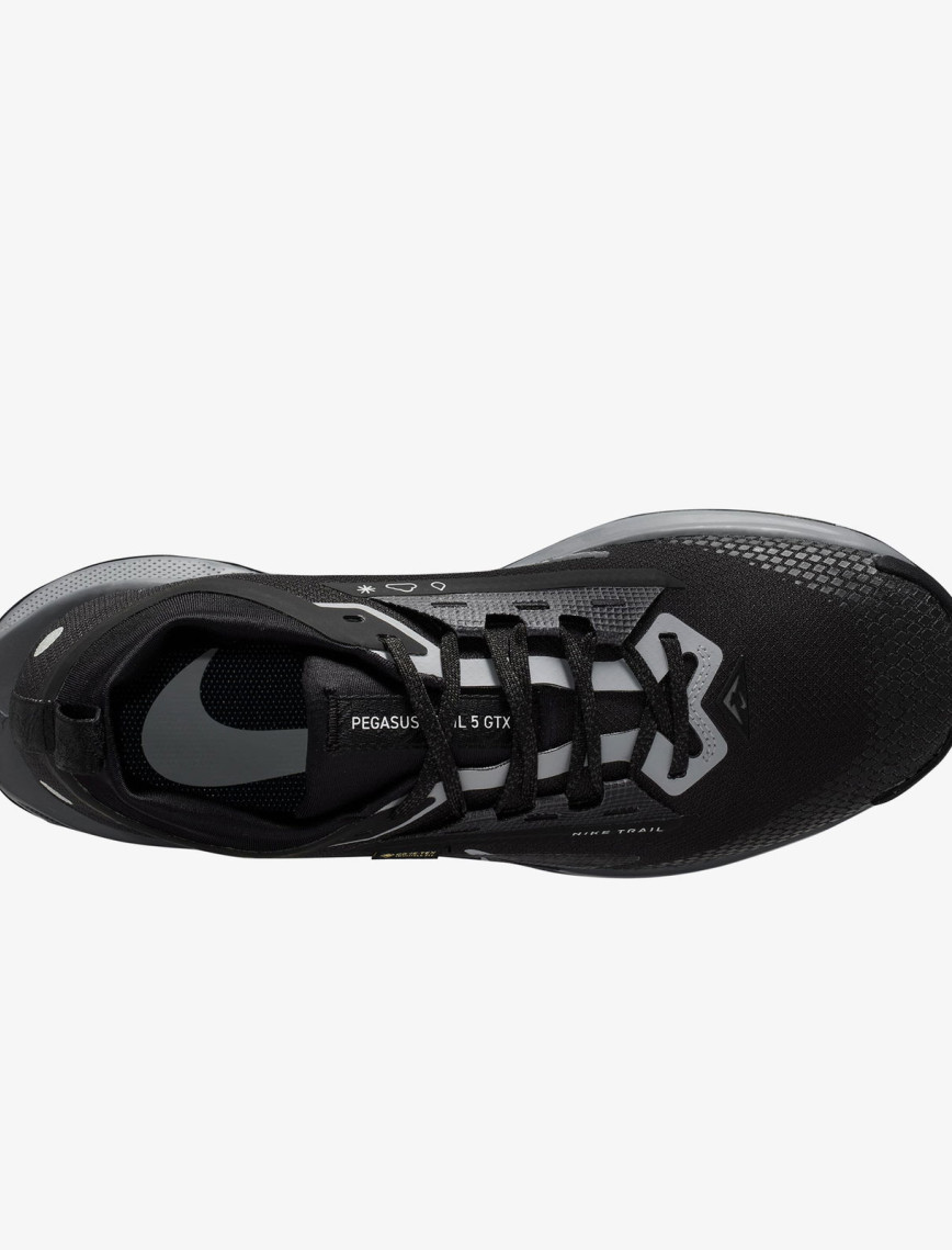 Nike Pegasus Trail 5 Gore-Tex Erkek Siyah Koşu Ayakkabısı Nike Pegasus Trail 5 Gore-Tex Erkek Siyah Koşu Ayakkabısı