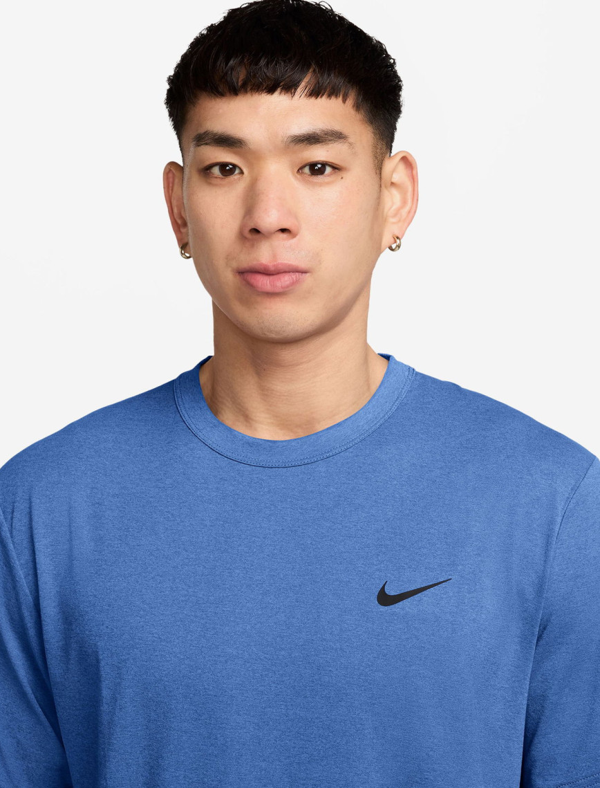 Nike Dri-Fit Hyverse Erkek Mavi T-Shirt Nike Dri-Fit Hyverse Erkek Mavi T-Shirt