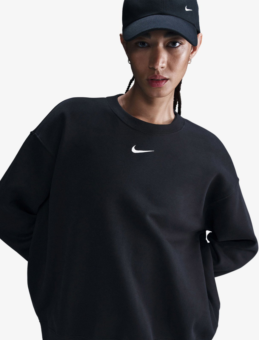 Nike Sportswear Phoenix Fleece Kadın Siyah Sweatshirt Nike Sportswear Phoenix Fleece Kadın Siyah Sweatshirt