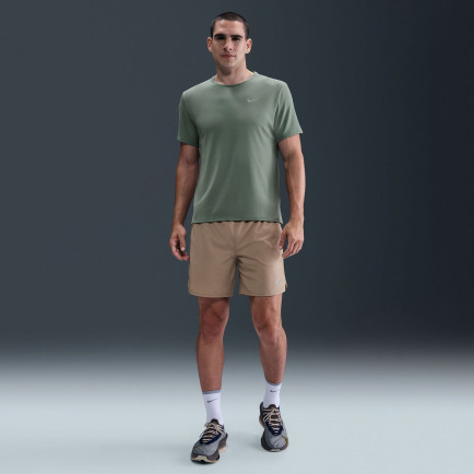 Nike Dri-Fit Miler Erkek Yeşil T-Shirt Nike Dri-Fit Miler Erkek Yeşil T-Shirt