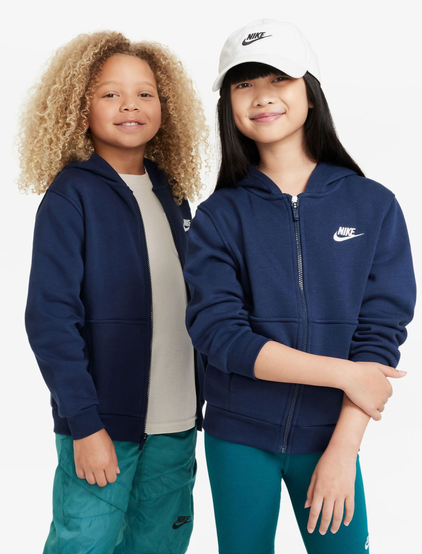 Nike Sportswear Club Fleece Genç Çocuk Lacivert Sweatshirt Nike Sportswear Club Fleece Genç Çocuk Lacivert Sweatshirt