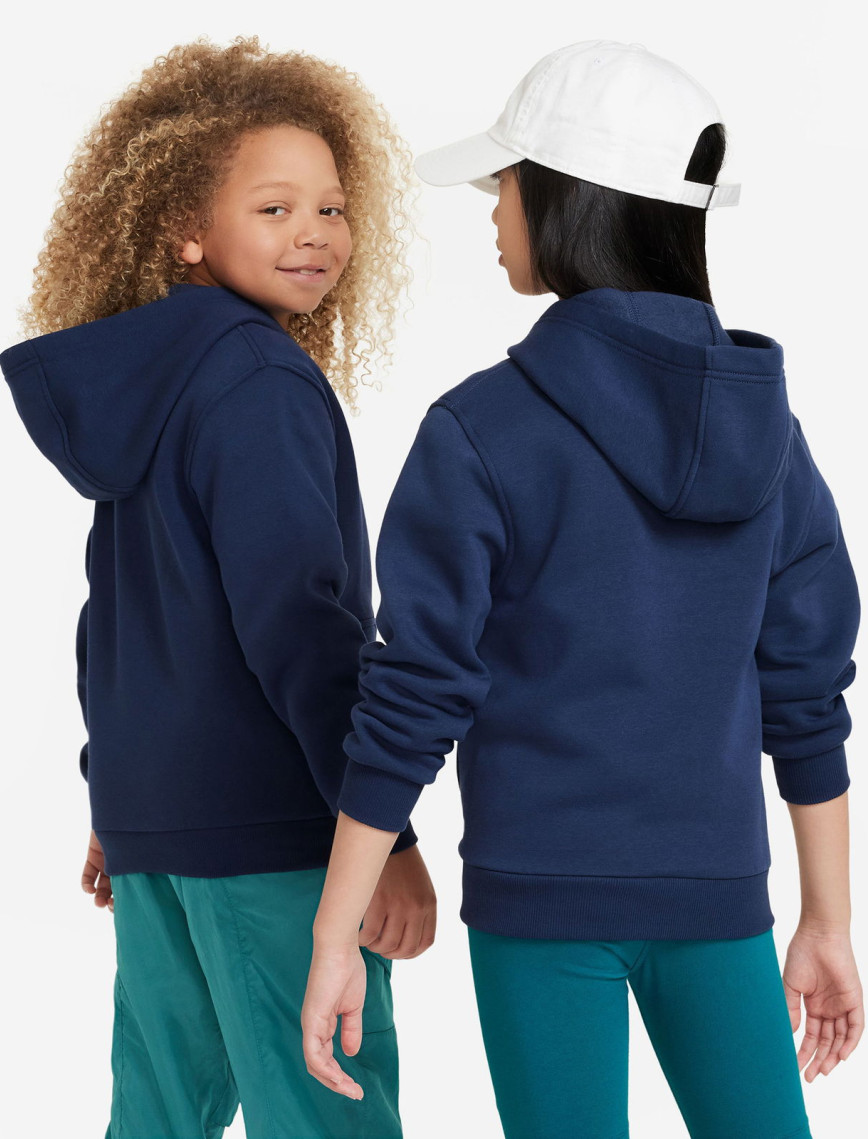 Nike Sportswear Club Fleece Genç Çocuk Lacivert Sweatshirt Nike Sportswear Club Fleece Genç Çocuk Lacivert Sweatshirt