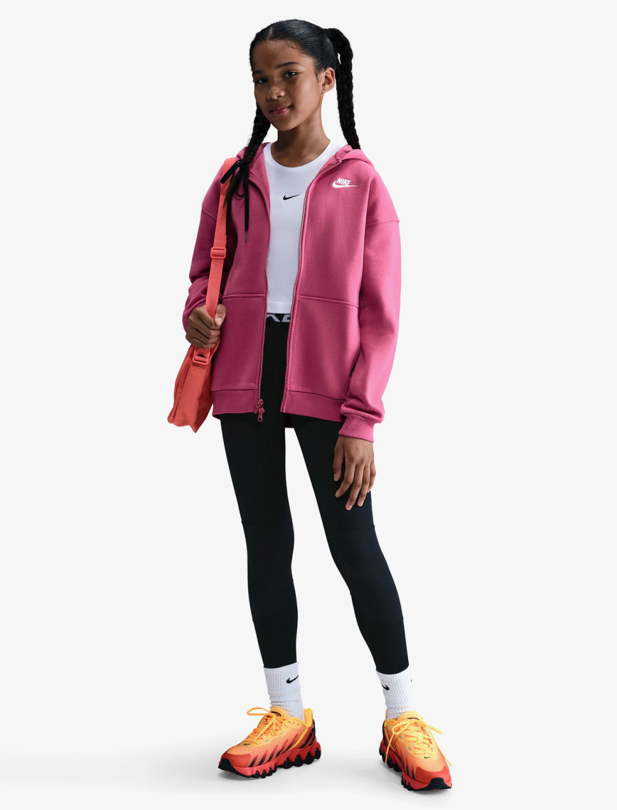 Nike Sportswear Club Fleece Genç Çocuk Pembe Sweatshirt Nike Sportswear Club Fleece Genç Çocuk Pembe Sweatshirt