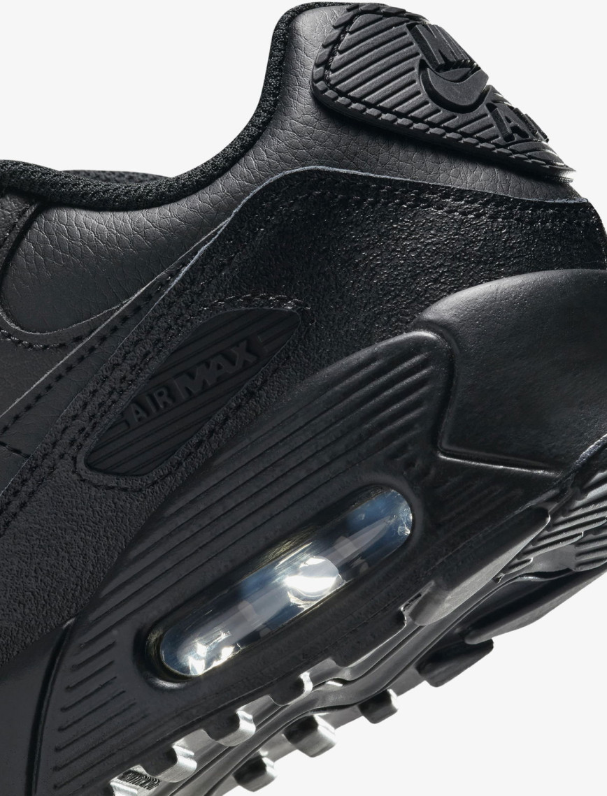 Nike Air Max 90 LTR Genç Çocuk Siyah Spor Ayakkabı Nike Air Max 90 LTR Genç Çocuk Siyah Spor Ayakkabı