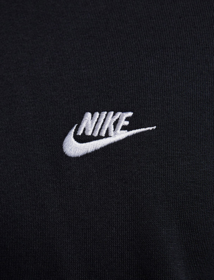 Nike Club Erkek Siyah Sweatshirt Nike Club Erkek Siyah Sweatshirt