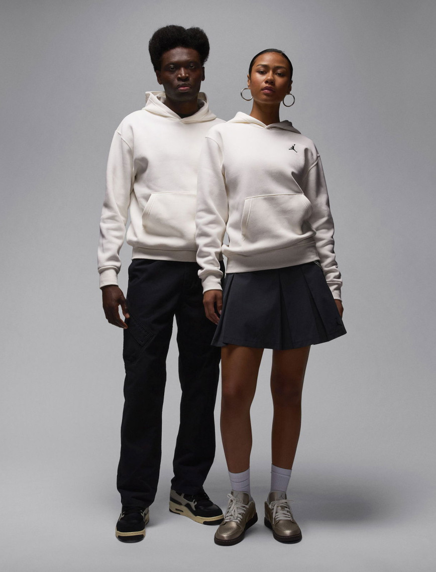 Jordan Brooklyn Fleece Erkek Gri Kapüşonlu Sweatshirt Jordan Brooklyn Fleece Erkek Gri Kapüşonlu Sweatshirt