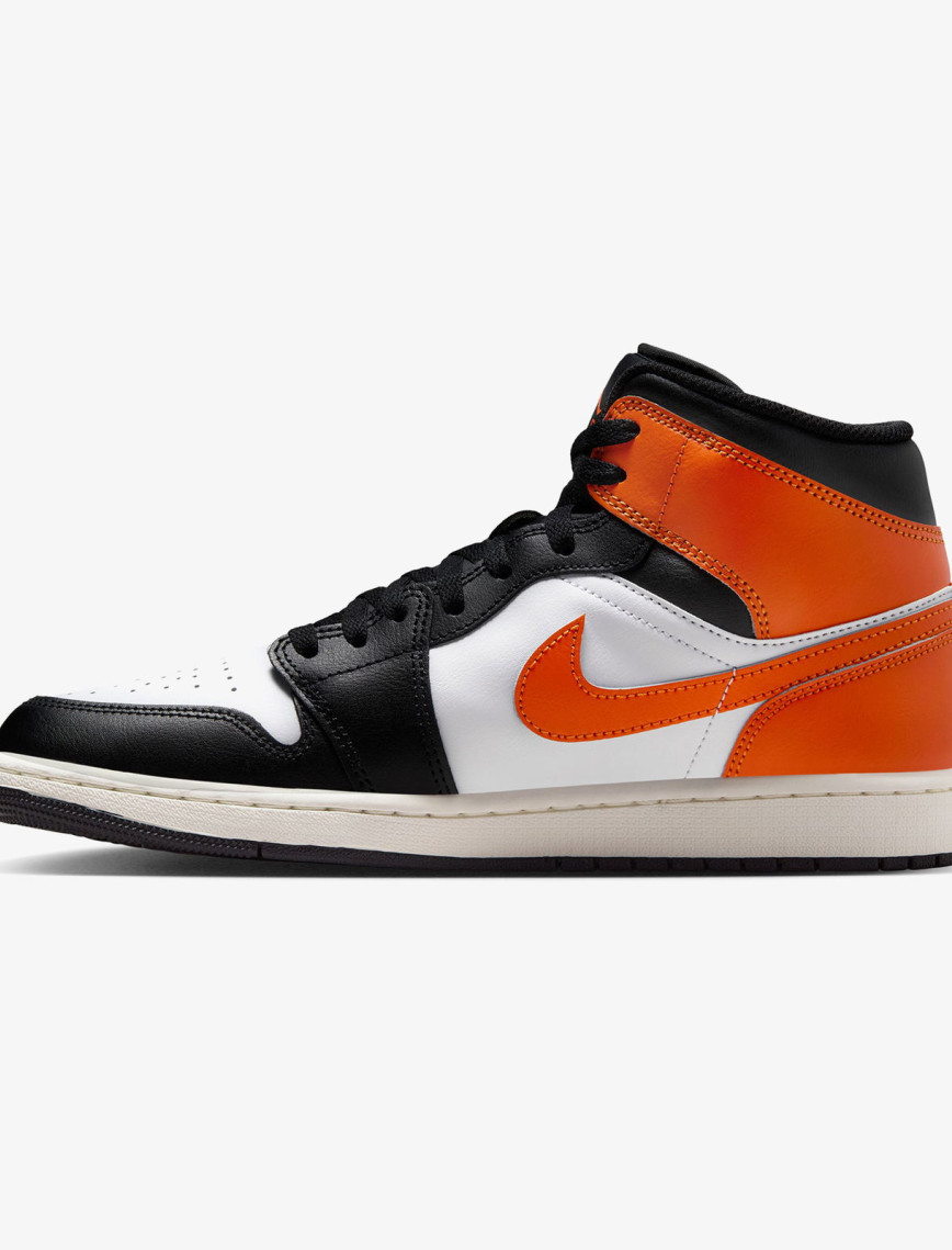 Jordan Air 1 Mid Erkek Turuncu Spor Ayakkabı Jordan Air 1 Mid Erkek Turuncu Spor Ayakkabı