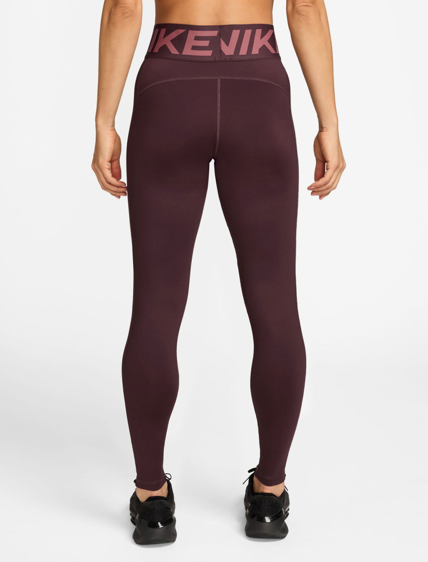 Nike Pro Sculpt Dri-Fit Kadın Bordo Tayt Nike Pro Sculpt Dri-Fit Kadın Bordo Tayt