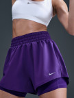 Nike One Dri-Fit 8 cm Kadın Mor Şort Nike One Dri-Fit 8 cm Kadın Mor Şort