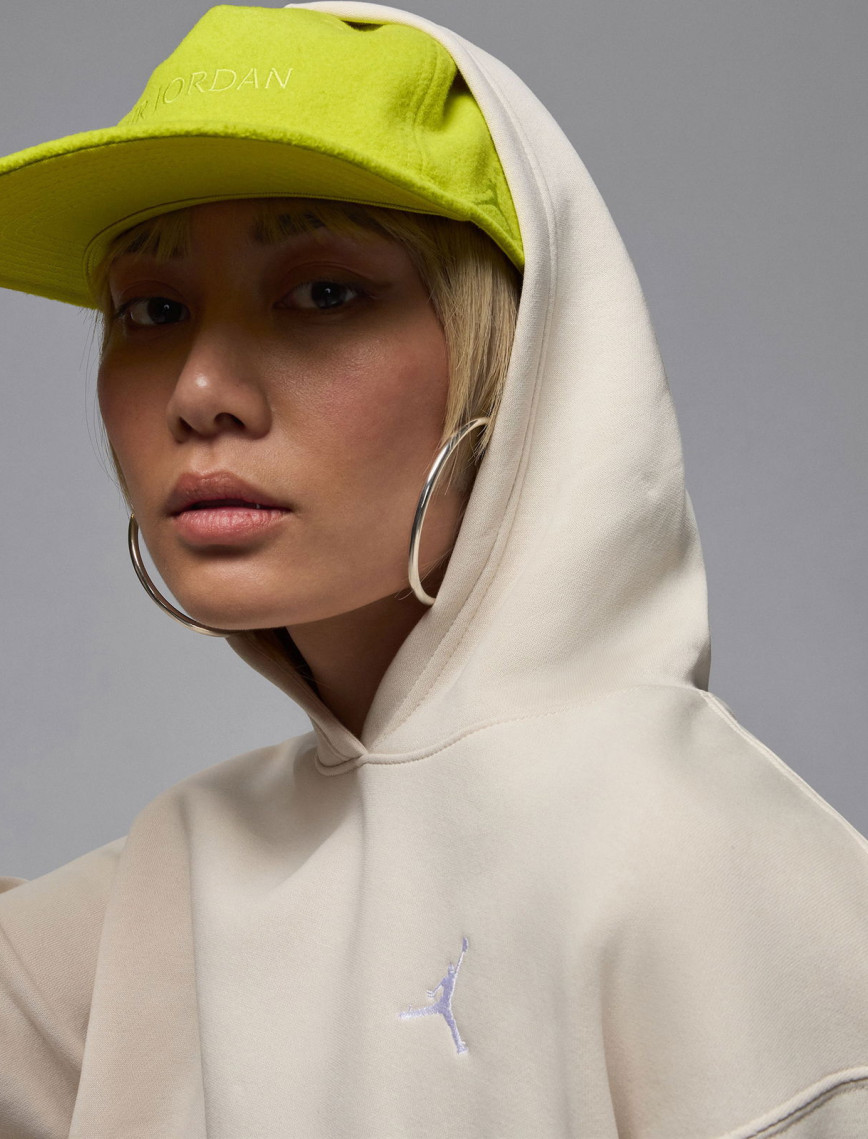 Jordan Brooklyn Fleece Kadın Bej Sweatshirt Jordan Brooklyn Fleece Kadın Bej Sweatshirt