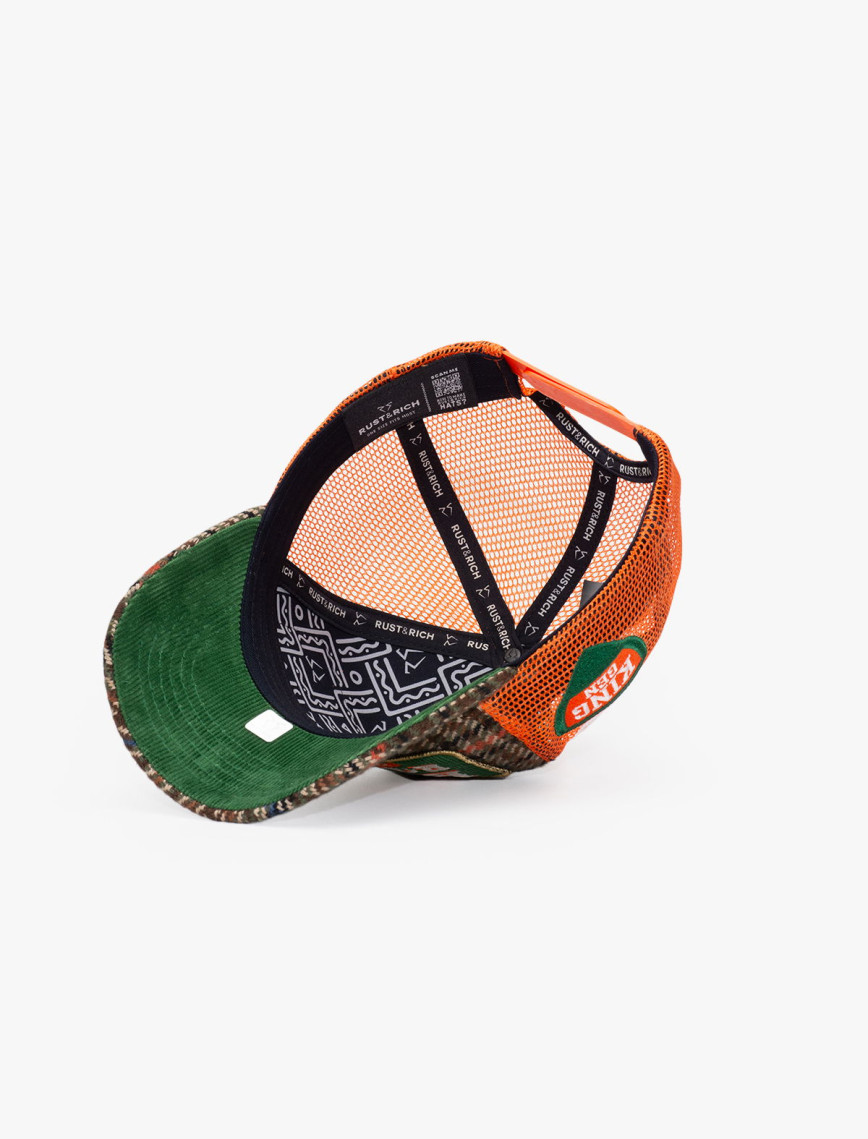 RustandRich Kadın Erkek Kahverengi Trucker Şapka-Generation Collection-Boomers RustandRich Kadın Erkek Kahverengi Trucker Şapka-Generation Collection-Boomers