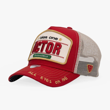 RustandRich Kadın Erkek Kırmızı Trucker Şapka-Urban Collection-Actor RustandRich Kadın Erkek Kırmızı Trucker Şapka-Urban Collection-Actor